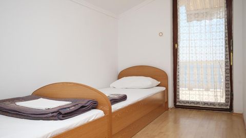 Apartament 4-osobowy z klimatyzacją z widokiem na morze z 1 pomieszczeniem sypialnianym A-6497-e