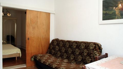 Apartament 4-osobowy z klimatyzacją z widokiem na morze z 1 pomieszczeniem sypialnianym A-4577-b