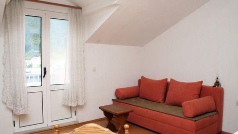 Apartament 4-osobowy z klimatyzacją z widokiem na morze z 1 pomieszczeniem sypialnianym A-4577-c