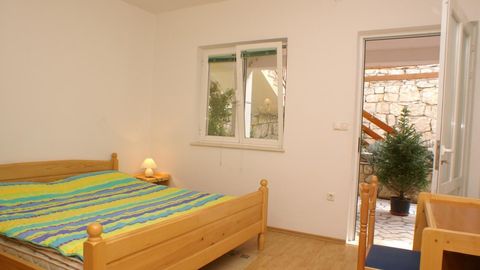 Apartament 4-osobowy z klimatyzacją z widokiem na morze z 1 pomieszczeniem sypialnianym A-4349-d