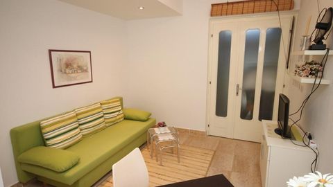 Apartament 5-osobowy z klimatyzacją z widokiem na morze z 1 pomieszczeniem sypialnianym A-6911-b