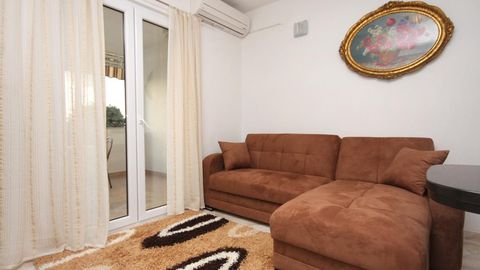 Apartament 4-osobowy z klimatyzacją z widokiem na morze z 2 pomieszczeniami sypialnianymi A-2694-a