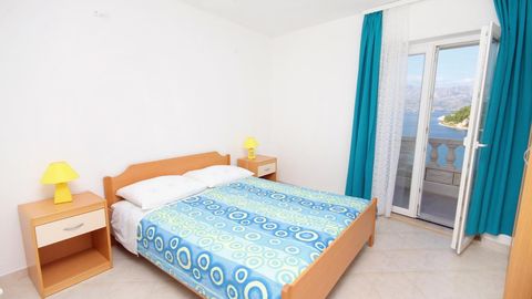 Apartament 3-osobowy z klimatyzacją z widokiem na morze z 1 pomieszczeniem sypialnianym A-5625-a