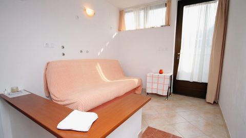 Apartament 5-osobowy z klimatyzacją z widokiem na morze z 2 pomieszczeniami sypialnianymi A-4591-b