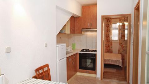 Apartament 3-osobowy z klimatyzacją z tarasem z 1 pomieszczeniem sypialnianym A-6037-b