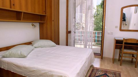 Apartament 2-osobowy z klimatyzacją z widokiem na morze z 1 pomieszczeniem sypialnianym AS-2756-a