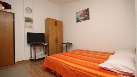 Apartament 2-osobowy z klimatyzacją z widokiem na morze z 1 pomieszczeniem sypialnianym AS-6326-a