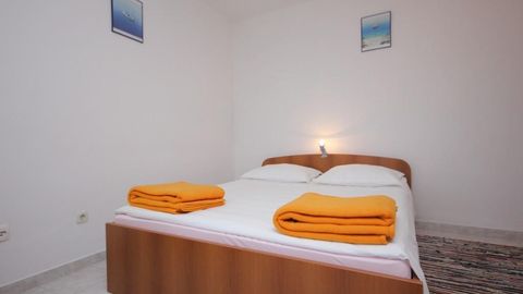 Apartament 2-osobowy z klimatyzacją z widokiem na morze z 1 pomieszczeniem sypialnianym AS-2470-b