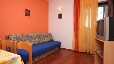 Apartament 3-osobowy z klimatyzacją z widokiem na morze z 1 pomieszczeniem sypialnianym A-6177-b
