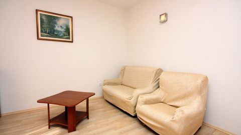 Apartament 6-osobowy z klimatyzacją z widokiem na morze z 2 pomieszczeniami sypialnianymi A-4986-a