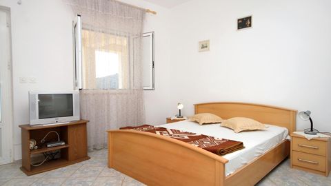 Apartament 3-osobowy z klimatyzacją z widokiem na morze z 1 pomieszczeniem sypialnianym AS-2138-a