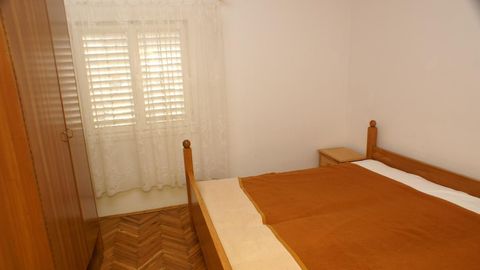 Apartament 4-osobowy z klimatyzacją z widokiem na morze z 2 pomieszczeniami sypialnianymi A-4207-b