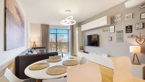 Apartament 6-osobowy Superior z widokiem na morze z 2 pomieszczeniami sypialnianymi