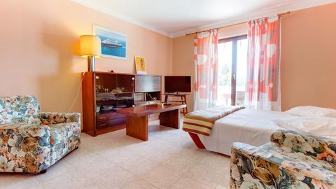 Apartament 4-osobowy z klimatyzacją z widokiem na morze z 1 pomieszczeniem sypialnianym A-2489-c