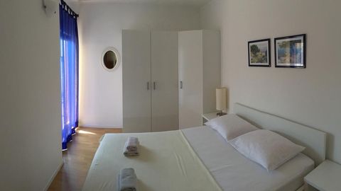 Apartament 2-osobowy z klimatyzacją z widokiem na morze z 1 pomieszczeniem sypialnianym A-14346-a