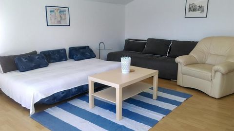 Apartament 5-osobowy z klimatyzacją z widokiem na morze z 2 pomieszczeniami sypialnianymi A-14409-a