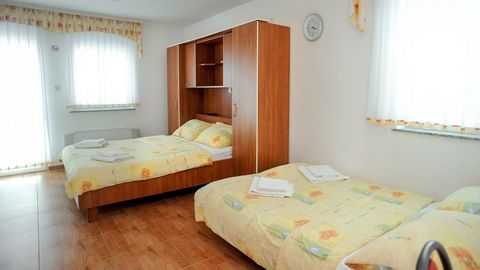 Rezydencja pokój 4-osobowy Komfort z widokiem na morze z 1 pomieszczeniem sypialnianym