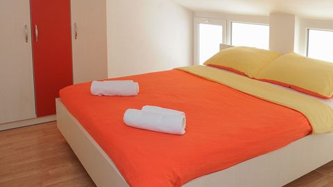 Apartament 10-osobowy Tourist z widokiem na morze z 5 pomieszczeniami sypialnianymi
