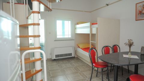 Rezydencja pokój 5-osobowy Studio z widokiem na morze z 1 pomieszczeniem sypialnianym