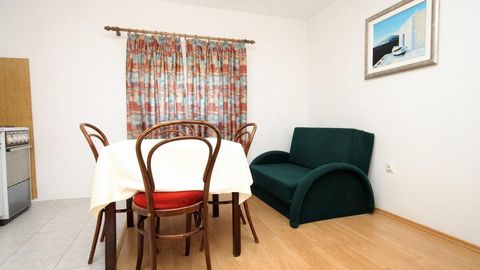 Apartament 4-osobowy z klimatyzacją z widokiem na morze z 1 pomieszczeniem sypialnianym A-3544-c