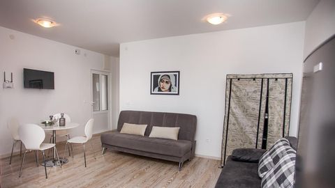 Apartament 4-osobowy z klimatyzacją z widokiem na morze z 1 pomieszczeniem sypialnianym A-14941-a