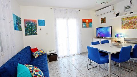 Apartament 4-osobowy z klimatyzacją z widokiem na morze z 2 pomieszczeniami sypialnianymi A-15017-a