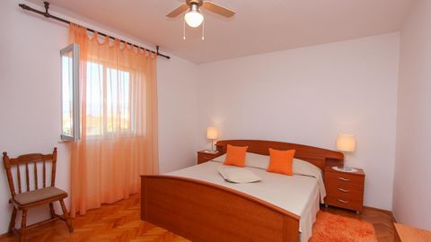 Apartament 6-osobowy Economy z widokiem na morze z 3 pomieszczeniami sypialnianymi