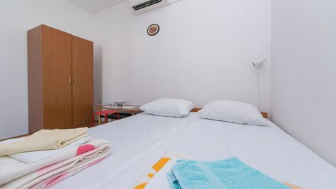 Apartament 2-osobowy z klimatyzacją z widokiem na morze z 1 pomieszczeniem sypialnianym AS-516-e