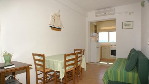 Apartament 4-osobowy z klimatyzacją z widokiem na morze z 1 pomieszczeniem sypialnianym A-2670-b
