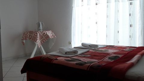 Apartament 2-osobowy z klimatyzacją z widokiem na morze z 1 pomieszczeniem sypialnianym AS-6745-e
