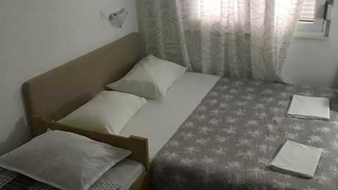 Apartament 4-osobowy z klimatyzacją z widokiem na morze z 1 pomieszczeniem sypialnianym A-6875-b