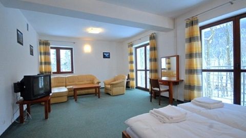 Apartament 4-osobowy Standard z widokiem na góry z 2 pomieszczeniami sypialnianymi