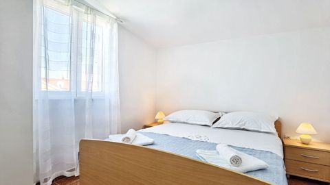 Apartament 3-osobowy Komfort z widokiem na morze z 2 pomieszczeniami sypialnianymi