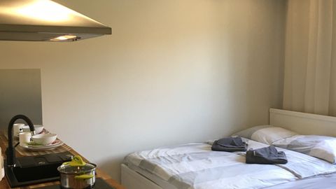 Apartament 2-osobowy Studio z 1 pomieszczeniem sypialnianym (możliwa dostawka)