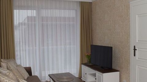 Apartament 4-osobowy Standard Plus z balkonem z 2 pomieszczeniami sypialnianymi