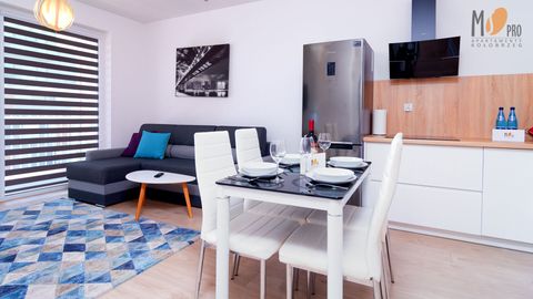 Apartament 4-osobowy Deluxe z aneksem kuchennym z 2 pomieszczeniami sypialnianymi