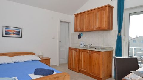 Apartament 2-osobowy z klimatyzacją na piętrze z 1 pomieszczeniem sypialnianym
