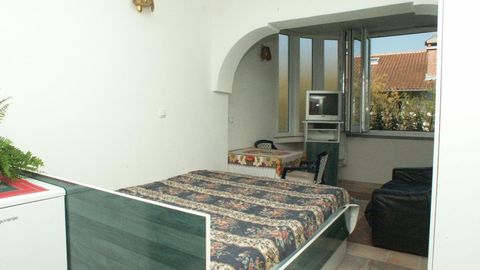 Apartament 2-osobowy z klimatyzacją z balkonem z 1 pomieszczeniem sypialnianym AS-2243-c