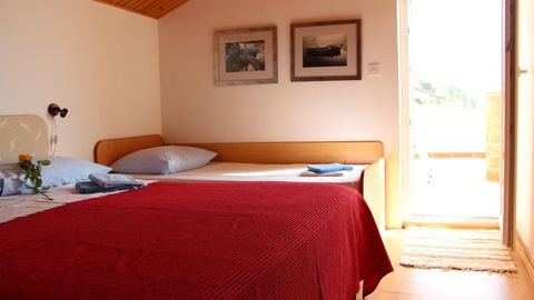Apartament 4-osobowy z klimatyzacją z widokiem na morze z 2 pomieszczeniami sypialnianymi A-16239-a