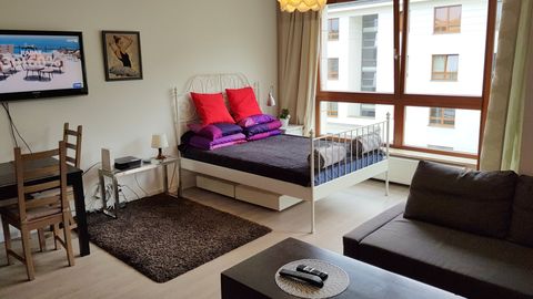 Apartament 4-osobowy Exclusive Studio z 1 pomieszczeniem sypialnianym