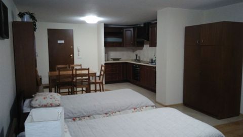 Apartament 6-osobowy Przyjazny podróżom rodzinnym z aneksem kuchennym z 2 pomieszczeniami sypialnianymi