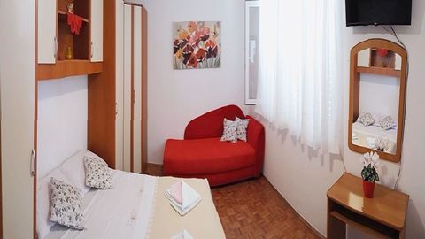 Apartament 3-osobowy Standard Tourist z 1 pomieszczeniem sypialnianym