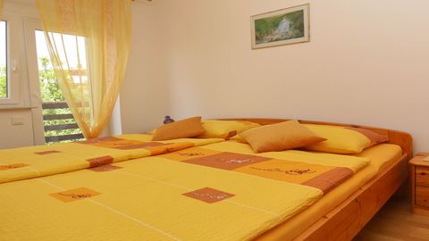 Apartament 4-osobowy Przyjazny podróżom rodzinnym z klimatyzacją z 2 pomieszczeniami sypialnianymi (możliwa dostawka)