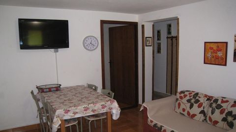 Apartament 5-osobowy na parterze Komfort z 2 pomieszczeniami sypialnianymi