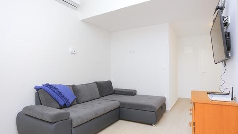 Apartament 4-osobowy z klimatyzacją z widokiem na morze z 1 pomieszczeniem sypialnianym A-4795-c