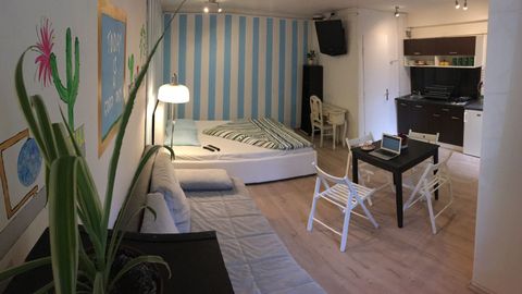 Apartament 3-osobowy Studio z 1 pomieszczeniem sypialnianym