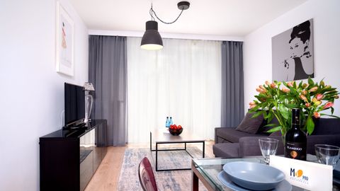 Apartament 4-osobowy Deluxe z aneksem kuchennym z 2 pomieszczeniami sypialnianymi