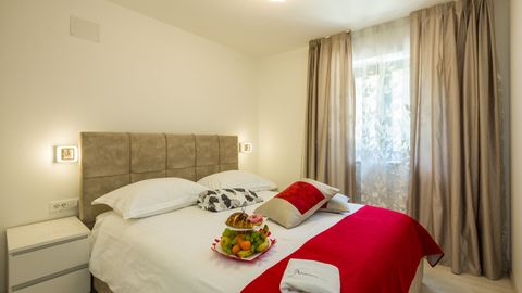 Apartament 4-osobowy Deluxe z klimatyzacją z 2 pomieszczeniami sypialnianymi