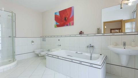 Apartament 2-osobowy z prysznicem z aneksem kuchennym (możliwa dostawka)