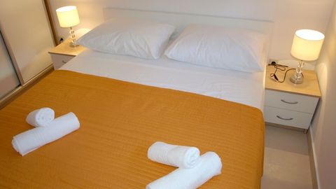 Apartament 4-osobowy Komfort z widokiem na morze z 2 pomieszczeniami sypialnianymi